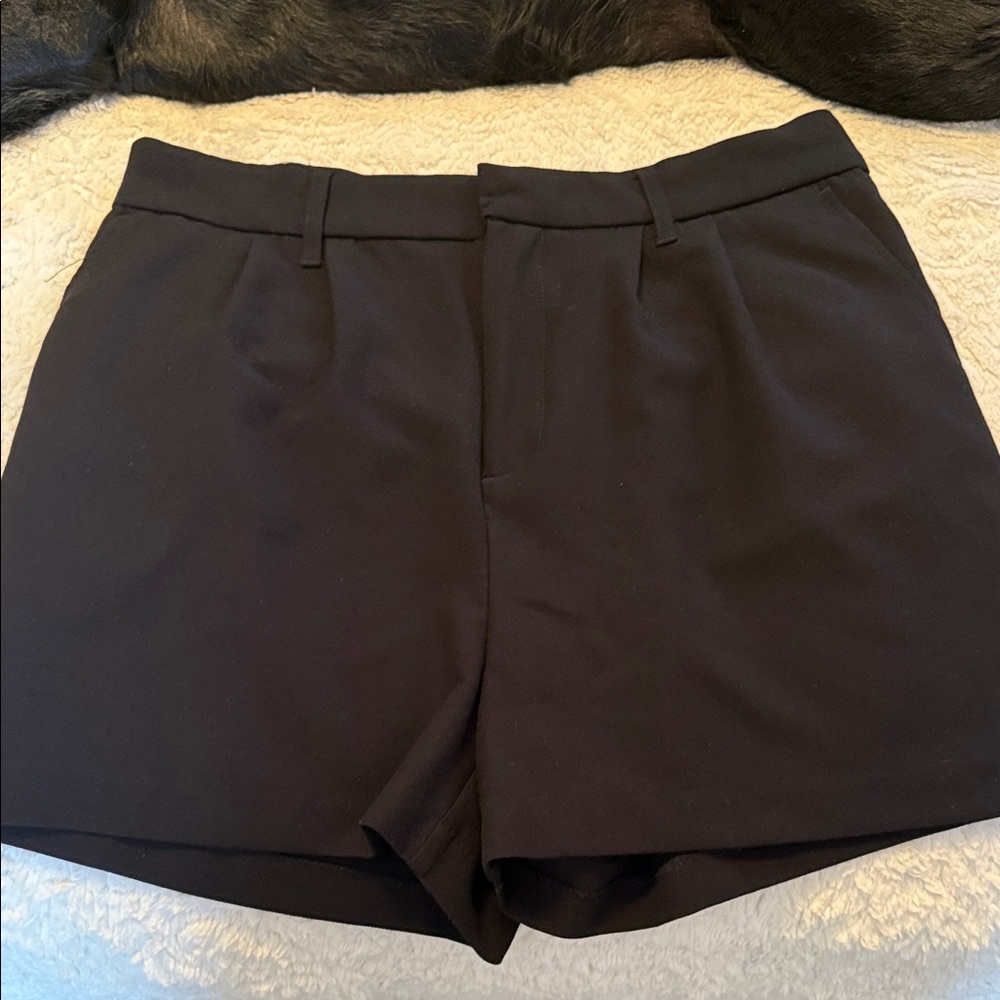 SO Women's High Waist Black Shorts